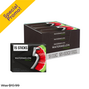 5 Gum, Watermelon Prism, 15 ct (10 Pack)