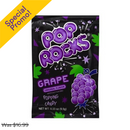 Pop Rocks, Popping Candy, Grape, 0.33 oz (24 Pack)