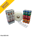 Plastic Rings for 6 Pack Aluminum Soda Cans, 1000 ct (1 Pack)