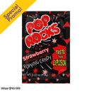 Pop Rocks, Popping Candy, Strawberry, 0.33 oz (24 Pack)