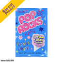 Pop Rocks, Popping Candy, Cotton Candy, 0.33 oz (24 Pack)