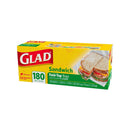 Glad, Sandwich Bag, 180 ct (12 Pack)