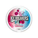 Ice Breakers, Breath Mints, Duo, Raspberry, 1.3 oz (8 Pack)
