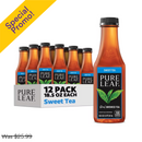 Lipton, Pure Leaf, Sweet Tea, 18.5 oz (12 Pack)