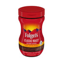 Folgers, Instant Coffee, Classic Roast, 3 oz (12 Pack)