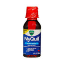 Vicks, Nyquil, Cold & Flu, Cherry, 8 oz (1 Pack)