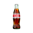 Coca-Cola, Diet Soda, Glass Bottle, 237 ml (24 Pack)