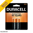 Duracell, Battery, AAA, 2 ct (9 Pack)