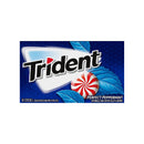 Trident, Sugar Free Gum, Perfect Peppermint, 14 ct (12 Pack)