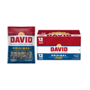 David Seeds, Sunflower Seeds, Original, 5.25 oz (12 Pack)