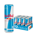 Red Bull, Energy Drink, Sugar Free, 16 oz (12 Pack)