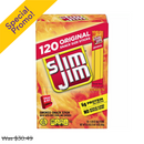 Slim Jim, Smoked Meat Sticks, Snack Size, Original, 0.28 oz (120 Pack)