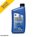 Chevron, Supreme, Synthetic Blend Motor Oil, 5W-20, API SP Engine Protection, 1 qt (6 Pack)