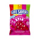 Life Savers, Sherbert Fizz Stix Raspberry Candy, 200 g (6 Pack)