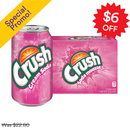 Crush, Red Cream, 355 ml (12 Pack)