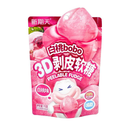 Xinqitian, Bobo 3d Peelable White Peach Gummy, 75 g (6 Pack)