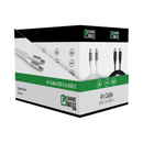 emobii, CHARGE Maxx, Type-C USB Cable, Black & White (12 Pack)