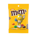 M&M's, Chocolate Candy, Peanut, Peg Bag, 5.3 oz (12 Pack)