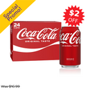 Coca-Cola, Soda, Classic, 1 Case of 24, 12 oz (24 Pack)