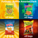 Funyuns, Ruffles Assorted, 125 oz (24 Pack)