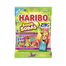 Haribo, Gummi Candy, Sour Sodas, 3.6 oz (12 Pack)