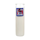 Veladora Novena Candle, White (12 Pack)