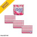 555, Toilet Paper, Super Value 2 Ply, 500 Sheets, 1 ct (96 Pack)