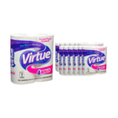 Virtue, Toilet Paper, Powder Fresh Scent, 2 Ply, 4 ct (12 Pack)