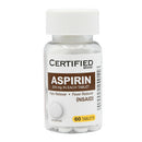 Certified, Aspirin, 325 mg, 60 ct (24 Pack)