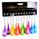 Key Chain With Black Ink Pen (12 Pack)
