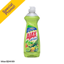 Ajax, Liquid Dish Soap, Vinegar + Lime, 12.4 oz (20 Pack)
