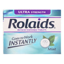 Rolaids, Ultra Strength Mint Tablet, 10 ct (12 Pack)