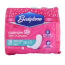 Bodyform, Maxi Pads Regular, 14 ct (24 Pack)