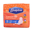 Bodyform, Maxi Pads Long with Wings, 10 ct (24 Pack)