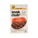Snak Club, Toffee Peanuts, 4 oz (12 Pack)