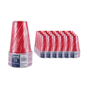 Ultimate Home, Party Cups, Red, 12 ct (24 Pack)