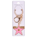 Key Chain Pink Hollywood Star (12 Pack)