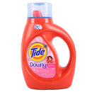 Tide, with Downy Laundry Detergent April Fresh HE, 34 oz (6 Pack)
