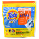 Tide, Simply Pods, Oxi Stain, 13 ct (6 Pack)