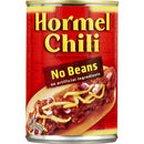 Hormel, Chili No Beans, 15 oz (12 Pack)