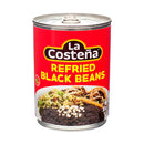 La Costeña, Refried Black Beans, 20.5 oz (12 Pack)