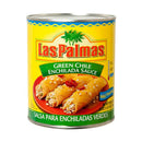 Las Palmas, Green Chile Enchilada Sauce, Mild, 28 oz (12 Pack)