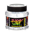 Super Wet, Hair gel, Clear, 250 g (24 Pack)