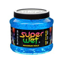 Super Wet, Hair Gel, Blue, 35.3 oz, 1 kg (6 Pack)