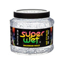 Super Wet, Hair Gel, Clear, 35.3 oz, 1 kg (6 Pack)