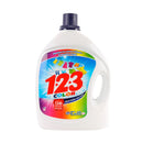 1-2-3, Liquid Laundry Detergent, Color, 4.65 l (4 Pack)