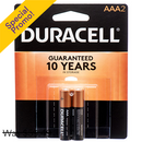 Duracell, Batteries, AAA, 2 ct (18 Pack)
