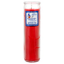 Veladora Religious Candle, Red (12 Pack)