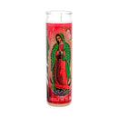 Veladora Religious Candle, Virgen De Guadalupe (12 Pack)