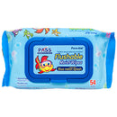 Pure-Aid, Flushable Wipes, Blue, 54 ct (24 Pack)
